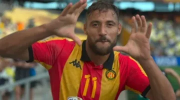 يوسف البلايلي يسجل هدفًا للترجي ضد لوس أنجلوس ويحتفل بشكل مميز بعلم فلسطين (فيديو)