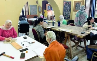 «منزل رائع» يعيد إحياء الفنون التقليدية في مصر
