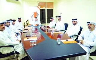 مجلس إدارة نادي عجمان يستعرض التحضيرات لفريق الموسم القادم