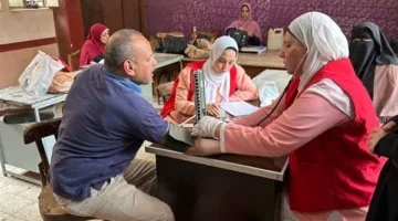قافلة صحية كاملة لقرى الباجور.. وزارة الصحة تقدم خدمات مجانية للريف في المنوفية