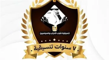 اليوم.. تنسيقية شباب الأحزاب والسياسيين تنظم جلسة نقاش بمناسبة مرور 7 سنوات على تأسيسها
