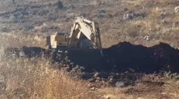القوات الإسرائيلية استعادت جرافة كانت قد سرقتها من ميس الجبل بعد امتناعها عن تسليمها للجيش.