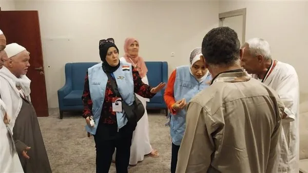 عيادات البعثة الطبية تُوفر 56,779 خدمة للحجاج المصريين عيادات البعثة الطبية تُوفر 56,779 خدمة للحجاج المصريين