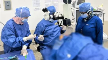نجاح زراعة قرنية لسيدة تبلغ من العمر 62 عامًا بفضل نظام التأمين الصحي الشامل