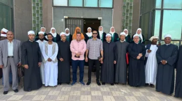 ختام أنشطة قافلة التوجيه الديني في مدينة الشلاتين