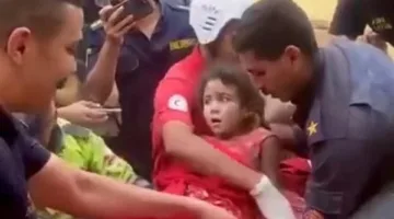 وفاة الطفلة حور بعد ساعات من انتشالها من تحت أنقاض بنايتي حدائق القبة