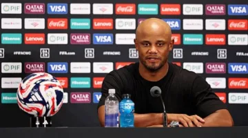 كومباني: سعيد بالأداء ضد بوكا جونيورز ونتمنى أن تكون إصابة موسيالا ليست خطيرة.