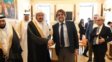 رئيس مجلس الشورى يجتمع برئيس لجنة الصداقة البرلمانية بين إيطاليا والسعودية