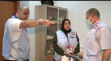 الصحة: عيادات البعثة الطبية سجلت 56,700 زيارة للحجاج المصريين