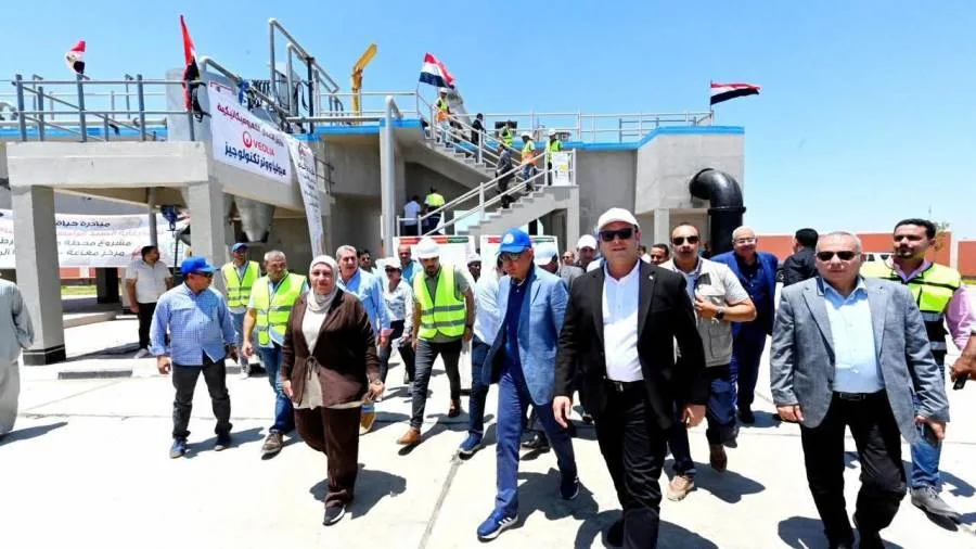 وزير الإسكان ومحافظ المنيا يزوران محطة معالجة الصرف الصحي في رطباط بمغاغة ضمن المبادرة الرئاسية “حياة كريمة” وزير الإسكان ومحافظ المنيا يزوران محطة معالجة الصرف الصحي في رطباط بمغاغة ضمن المبادرة الرئاسية “حياة كريمة”