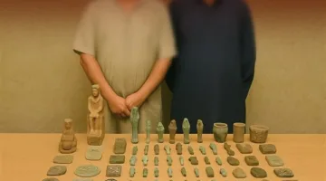 حكاية رحلة الآثار المسروقة من أعماق الأرض في القليوبية إلى منصة العدالة