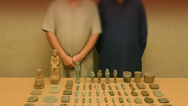 حكاية رحلة الآثار المسروقة من أعماق الأرض في القليوبية إلى منصة العدالة