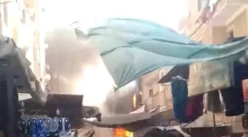 تحقيقات توضح سبب اشتعال النيران في فيصل.. صور