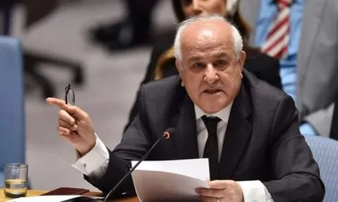 فلسطين تبرز أهمية تكاتف الجهود لإنهاء المجازر الإسرائيلية في غزة فلسطين تبرز أهمية تكاتف الجهود لإنهاء المجازر الإسرائيلية في غزة