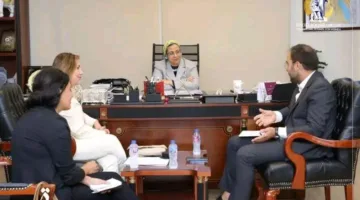 المستشارة أمل عمار تستضيف ممثلة المفوضية السامية للأمم المتحدة لشؤون اللاجئين في مصر