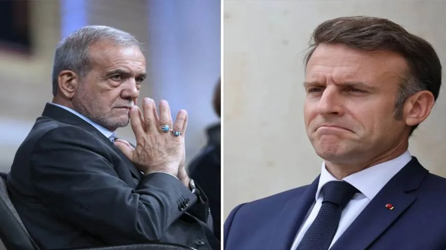بزيكيان لماكرون: لن نتخلى عن حقوقنا النووية.. توسيع قدراتنا الدفاعية ليس موضوعًا للنقاش. بزيكيان لماكرون: لن نتخلى عن حقوقنا النووية.. توسيع قدراتنا الدفاعية ليس موضوعًا للنقاش.
