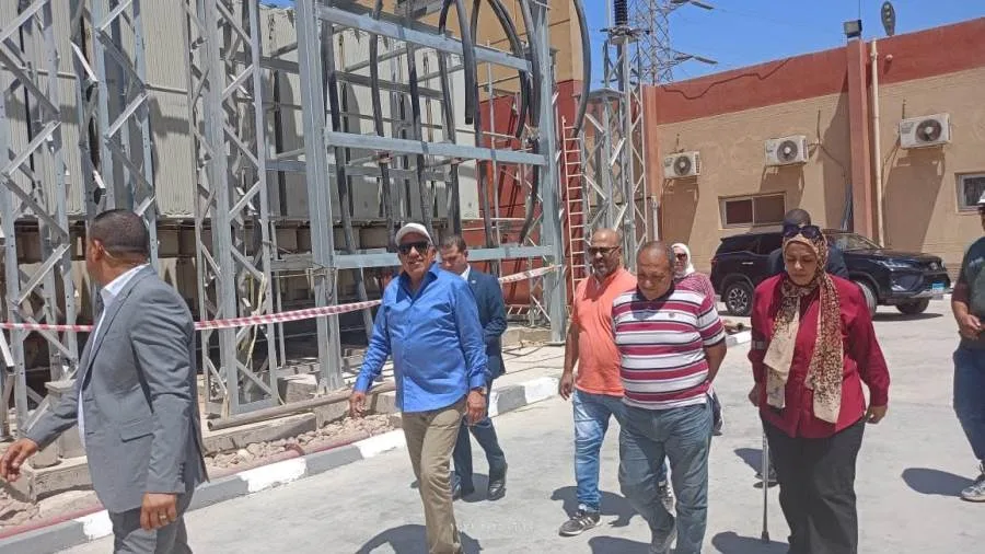الكهرباء: محطة تزود منطقة المتاحف في هضبة الأهرامات والمتحف الكبير والخط الرابع لمترو الأنفاق بالطاقة الكهرباء: محطة تزود منطقة المتاحف في هضبة الأهرامات والمتحف الكبير والخط الرابع لمترو الأنفاق بالطاقة