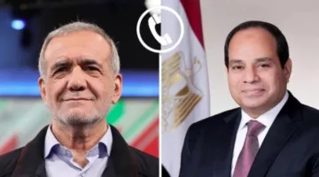 «الرئيس السيسي» يُبرز لنظيره الإيراني معارضة مصر التامة للتصعيد الإسرائيلي تجاه إيران