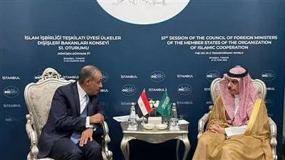 على هامش اجتماعات منظمة التعاون الإسلامي في إسطنبول.. وزير الخارجية ووزير الهجرة يلتقيان بنظيره السعودي على هامش اجتماعات منظمة التعاون الإسلامي في إسطنبول.. وزير الخارجية ووزير الهجرة يلتقيان بنظيره السعودي