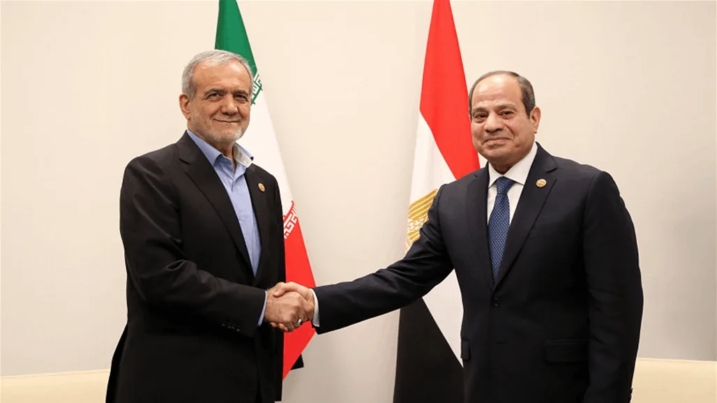 السيسي يتواصل مع بزشكيان ويشدد على معارضة مصر للتصعيد الإسرائيلي السيسي يتواصل مع بزشكيان ويشدد على معارضة مصر للتصعيد الإسرائيلي