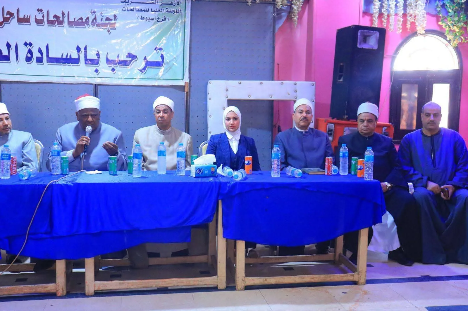“جهود الأزهر” تحل نزاع ثأري بين عائلتي “آل الشهاينة” و”آل العقل” في الصعيد