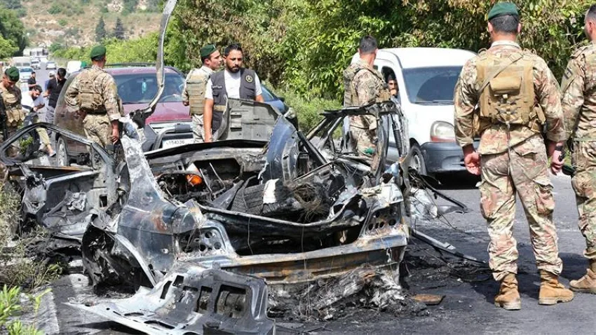 الجيش الإسرائيلي يشن غارة على موقع لحزب الله قرب الناقورة الجيش الإسرائيلي يشن غارة على موقع لحزب الله قرب الناقورة
