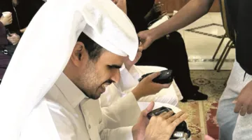 مركز المكفوفين يعرض أحدث الابتكارات التقنية الصوتية