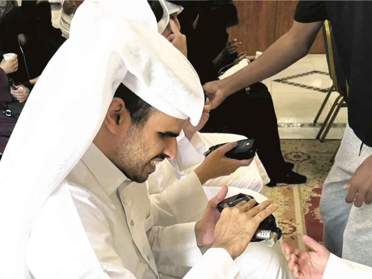 مركز المكفوفين يعرض أحدث الابتكارات التقنية الصوتية مركز المكفوفين يعرض أحدث الابتكارات التقنية الصوتية