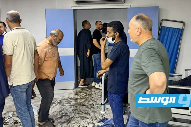 آثار حريق في مستشفى الأطفال التعليمي بطرابلس، 22 يونيو 2025. (الصفحة الرسمية للمستشفى)