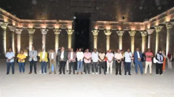 محافظ أسوان يندب السكرتير العام لحضور فعالية “نور الحضارة من قلب إدفو”