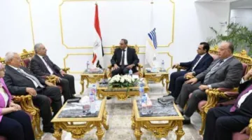 رئيس البنك الزراعي المصري يلتقي محافظ قنا لمناقشة تعزيز المشاريع الزراعية