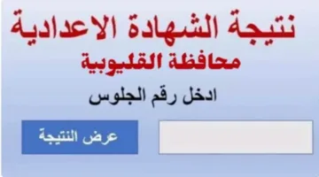 عاجل| رابط نتائج الصف الإعدادي في محافظة القليوبية (تحقق منها عند الإعلان)