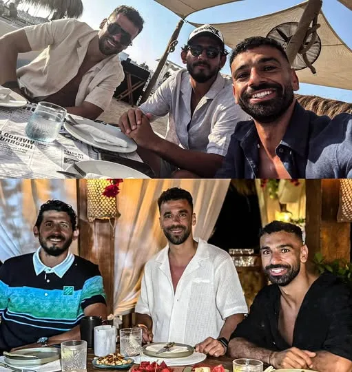 محمد صلاح يستمتع بعطلته الصيفية برفقة أحمد حجازي وعبدالله السعيد (صور) محمد صلاح يستمتع بعطلته الصيفية برفقة أحمد حجازي وعبدالله السعيد (صور)