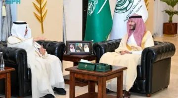 محافظ الطائف يلتقي برؤساء المركز الوطني لتنمية الغطاء النباتي ومكافحة التصحر
