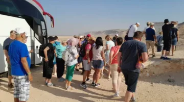 وفود دولية متنوعة تستكشف المواقع الأثرية في المنيا
