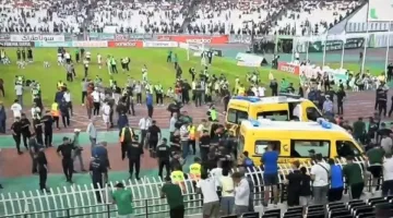 الأهلي يعبر عن تعازيه لنادي مولودية الجزائر وجماهيره في وفاة مشجعي الفريق
