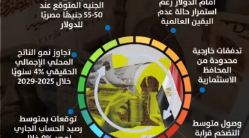 توقعات إيجابية حول الجنيه والاقتصاد المصري من BMI التابعة لفitch | إنفوجرافيك