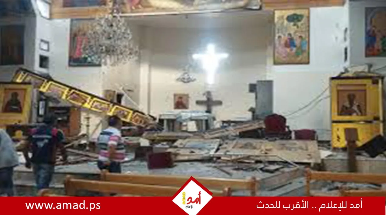 قتلى جراء انفجار انتحاري في كنيسة مار إلياس بريف دمشق – فيديو قتلى جراء انفجار انتحاري في كنيسة مار إلياس بريف دمشق – فيديو