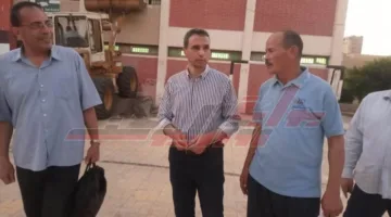 علاء جودة يزور مركز توزيع صناديق أسئلة امتحانات الثانوية العامة