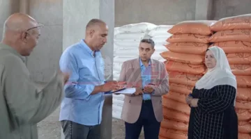 المهندس فخري باز يزور الإدارة الزراعية في كفر الشيخ