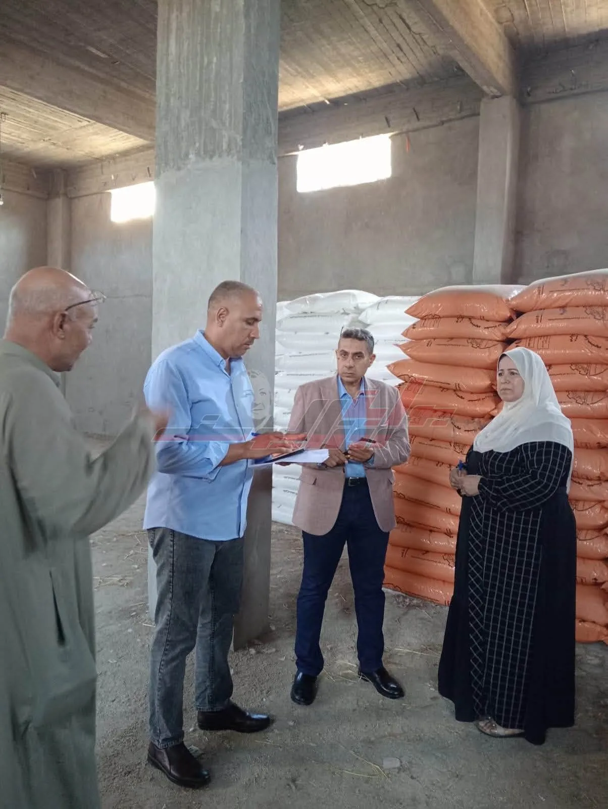 المهندس فخري باز يزور الإدارة الزراعية في كفر الشيخ
