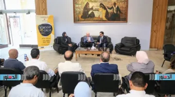 حسين فهمي في المعرض العام: علاقة قوية بين السينما والفنون التشكيلية.