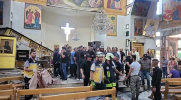 13 قتيلاً وعشرات الجرحى في هجوم انتحاري داخل كنيسة في دمشق