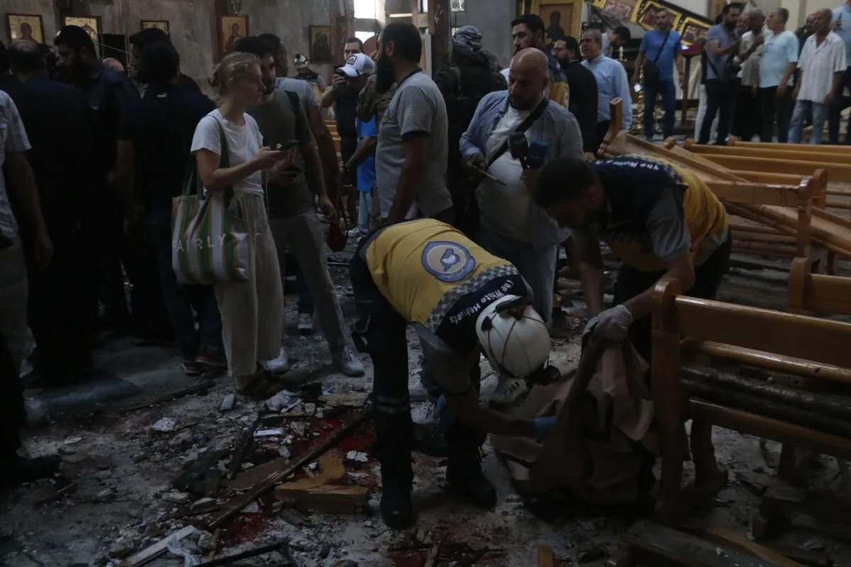 زيادة عدد ضحايا الهجوم على كنيسة في دمشق إلى 20 قتيلاً و52 جريحاً. زيادة عدد ضحايا الهجوم على كنيسة في دمشق إلى 20 قتيلاً و52 جريحاً.