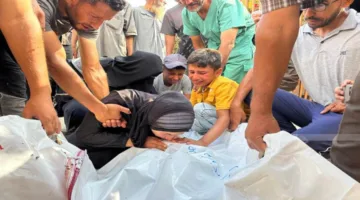 9 شهداء نتيجة قصف الاحتلال على المنتظرين للمساعدات شمال غرب غزة
