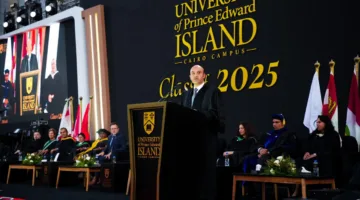 جامعة جزيرة الأمير إدوارد في القاهرة تُحيي احتفال تخرج دفعة 2025 من طلابها