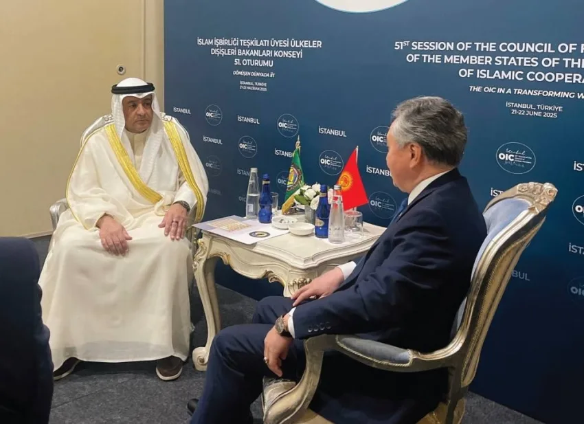 البديوي وكولوباييف يناقشان الاستعدادات النهائية للمنتدى الثاني للاستثمار بين مجلس التعاون ودول آسيا الوسطى