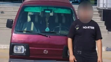 إلقاء القبض على شخص بسبب قيادته المتهورة وأداء حركات استعراضية بالسيارة في أحد شوارع الجيزة.