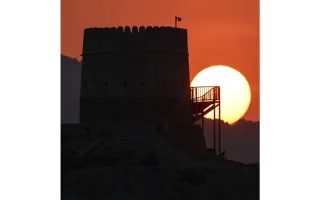 شروق الشمس في “حتا”