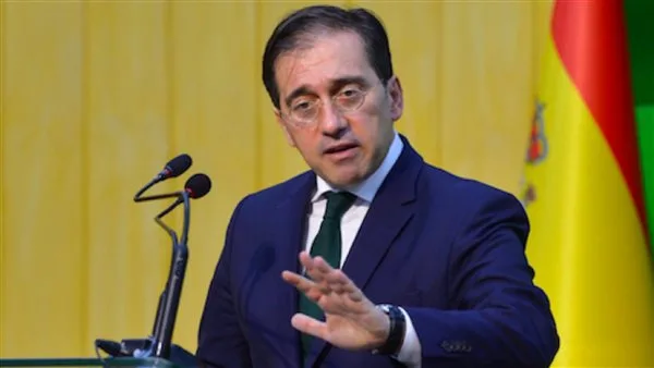 وزير الخارجية الإسباني: سنطلب من الاتحاد الأوروبي منع تصدير الأسلحة إلى إسرائيل وزير الخارجية الإسباني: سنطلب من الاتحاد الأوروبي منع تصدير الأسلحة إلى إسرائيل